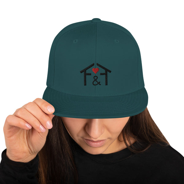 F&F "Home" Snapback Dark Logo