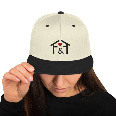 F&F "Home" Snapback Dark Logo